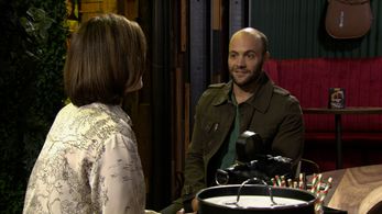 Bianca Amato and Alonso Grandío in Binnelanders (2005)