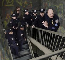 Adam Goldberg, Leelee Sobieski, Terry Kinney, Judy Marte, Felix Solis, Harold House Moore, and Tom Reed in NYC 22 (2012)