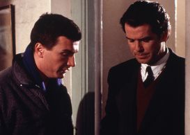 Still of Eugene Brady and Pierce Brosnan in The Nephew