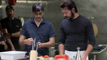 Jorge Dorado and Álvaro Morte