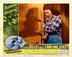 Dona Cole in The Beast with a Million Eyes (1955)