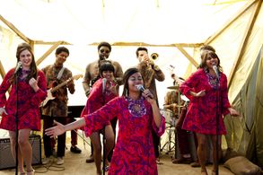 Deborah Mailman, Jessica Mauboy, Miranda Tapsell, and Shari Sebbens in The Sapphires (2012)