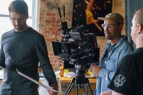 Bryan Langlitz with Cinematographer, Joel Froome