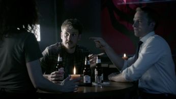 Alex Weed and David Call in The Magicians (2015)