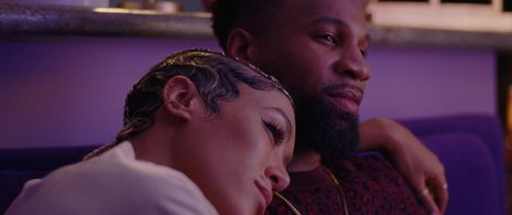 Anya Engel-Adams and Johnny Ray Gill in DVD & Chill (2020)