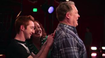 The Big Red family on the season one finale of 