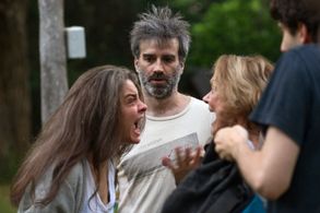 Daniel Hendler, Marilú Marini, Erica Rivas, and Rafael Federman in The Sleepwalkers (2019)