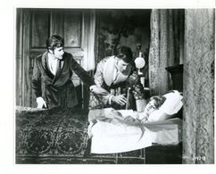 Christopher Lee and Véra Valmont in Crypt of the Vampire (1964)