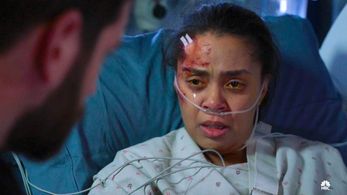 Melanie Loren in the Chicago Med series.