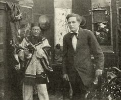 George Melford and William H. West in The Chinese Death Thorn (1913)