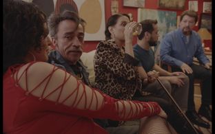 Juan Ignacio Aranda, Elia Domensain, Roberto Sosa, Florencia Ríos, and Rafael Amador Martínez in Los lobos no están hech