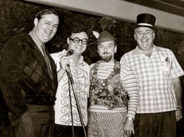 Dave Donnelly, Jim Hawthorne, and Morgan White in The Checkers & Pogo Show (1967)