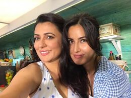 Katrina Kaif and Mini Mathur in The Mini Truck (2017)