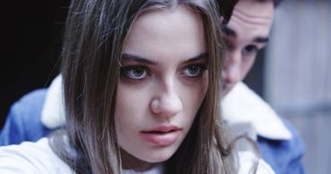 Bonnie Ferguson on location for the film 