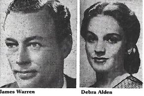 Debra Alden and James Warren in Code of the West (1947)