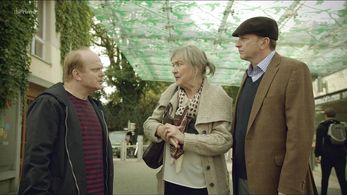 Johana Tesarová, David Novotný, and Jan Vondrácek in Kapitán Exner (2017)