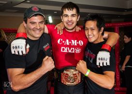 Cornerman for MMA Amateur Champ