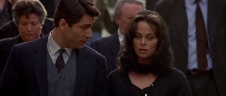 Mark Frankel and Polly Walker in Roseanna's Grave (1997)