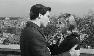 Cathia Caro and Luciano Marin in The Overtaxed (1959)