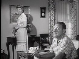 Gale Gordon and Sara Seegar in Dennis the Menace (1959)