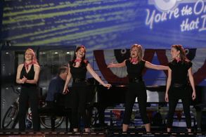 Juliana Sloan and Kate Rockwell in Grease: You're the One That I Want! (2006)