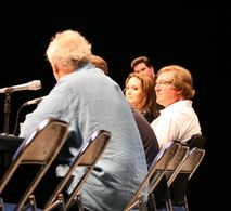 Angelina Jolie, Lorenzo di Bonaventura, and Phillip Noyce at an event for Salt (2010)