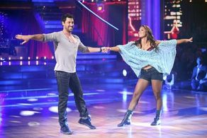 Maksim Chmerkovskiy and Hope Solo in Dancing with the Stars (2005)