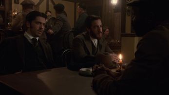 Alex Weiner with Alex House in Murdoch Mysteries