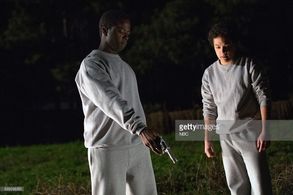 Myles Grier and Ian Gregg in Game of Silence