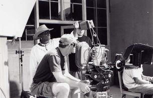 Tamika Miller on Set - Gift for the Living