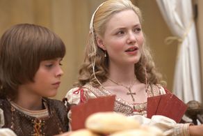 Holliday Grainger and Aidan Alexander in The Borgias (2011)