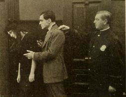 Jack Hopkins and Virginia Pearson in The Bitter Truth (1917)