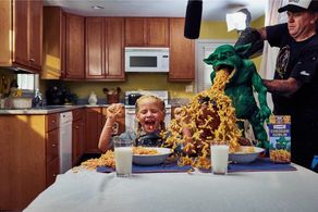 Behind the scenes for Cheddar Goblin (Mandy)