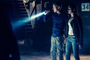 Christopher Egan and Kim Engelbrecht in Dominion (2014)