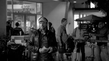 Director Fernando Lebrija on the set of #Realityhigh Netflix teen com.