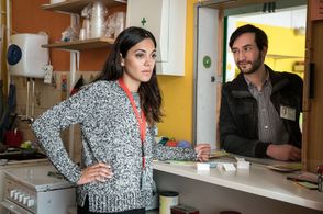 Nilam Farooq and Peter Weiss in Leipzig Homicide (2001)