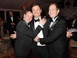 Bennett Miller, J.B. Miller, and Theodore Miller at an event for Foxcatcher (2014)