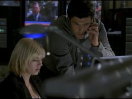 Carlos Bernard and Elisha Cuthbert in 24 (2001)