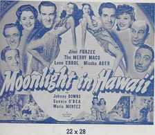 Mischa Auer, Mary Lou Cook, Johnny Downs, Leon Errol, Jane Frazee, Joe McMichael, Judd McMichael, Ted McMichael, and The