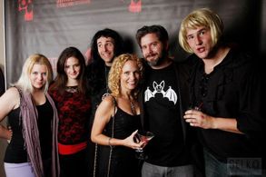 Damien Shadows @ Shriekfest 2012, Left to Right: Ana Florit, Morgan Dahlheimer, Eric Hollerbach, Denise Gossett, Edward 