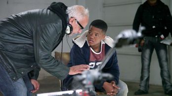 Ian Gabriel working with Jezriel Skei on Four Corners.