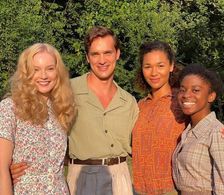 Rawdat Quadri, Evelyn Miller, Hannah Dodd, and Luke Fetherston in Flowers in the Attic: The Origin (2022)