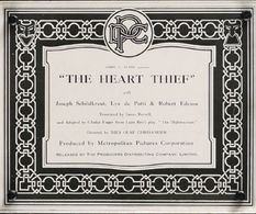 Lajos Biró, Nils Olaf Chrisander, Lya De Putti, Robert Edeson, Joseph Schildkraut, and Gladys Unger in The Heart Thief (