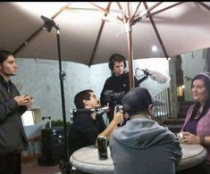 Behind the scenes of The Dark Side of The Womb dir. Sam Salerno