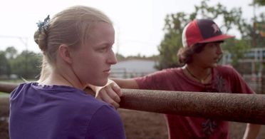 Sara Carlson and Colby Trichell in Stop The Pounding Heart (2013)