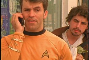 Still image from the award winning sci-fi spoof Nerd Wars as 