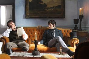 Luis Machín and Elías Viñoles in Historia Clinica (2012)