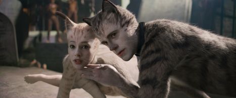 Robbie Fairchild and Francesca Hayward in Cats (2019)