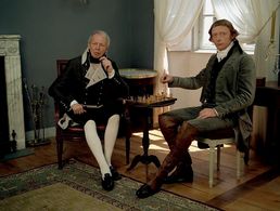 Peter Lühr and Otto Sander in The Marquise of O (1976)