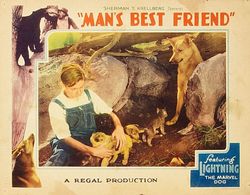 Douglas Haig and Lightning in Man's Best Friend (1935)